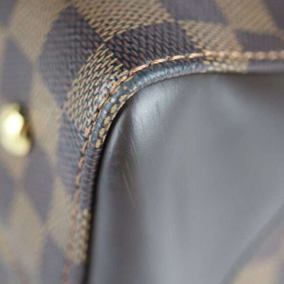 LOUIS VUITTON Brown Damier Leather Shoulder Bag - Picture 6 of 9